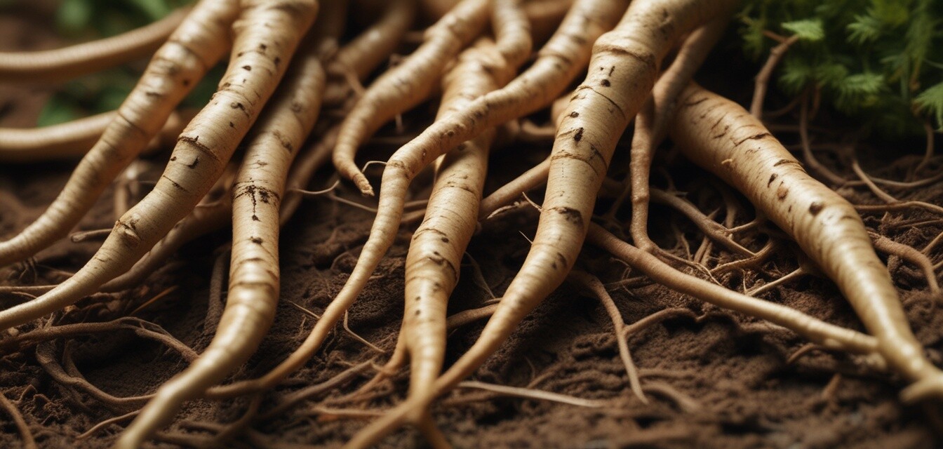 American Ginseng roots