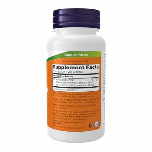NOW Supplements Ashwagandha