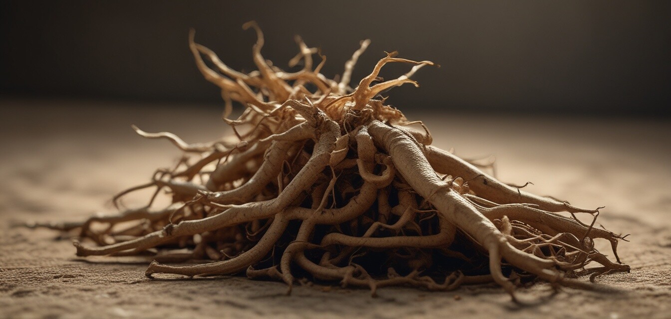 Asian Ginseng roots