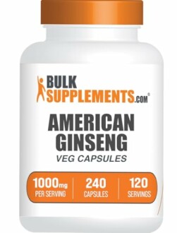 BulkSupplements American Ginseng Capsules