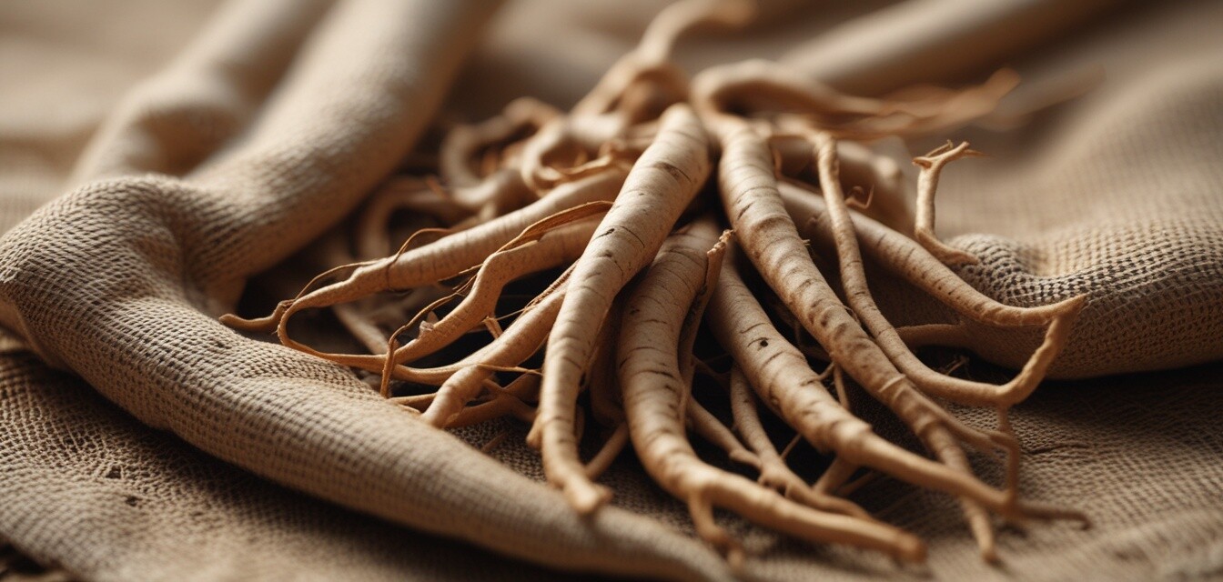 Ginseng roots