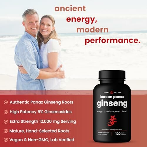 NutraChamps Korean Red Panax Ginseng